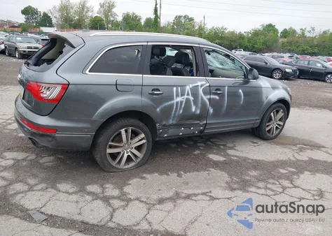 2014 Audi Q7 3.0T Premium from USA, damaged, VIN WA1LGAFE8ED014210